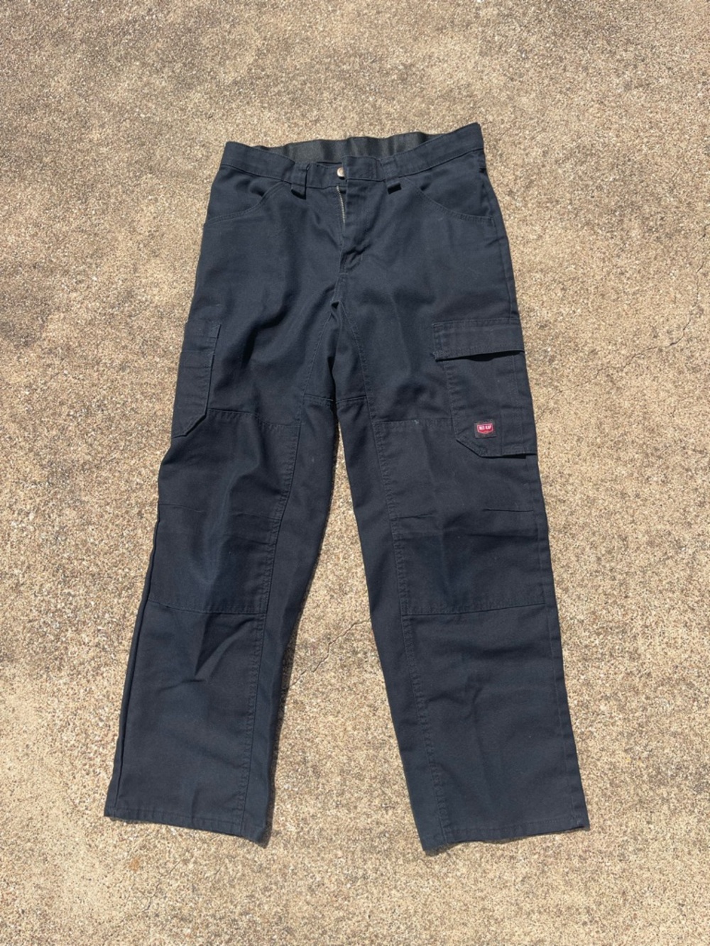 Red Kap Men's Black Cargo Work Pants